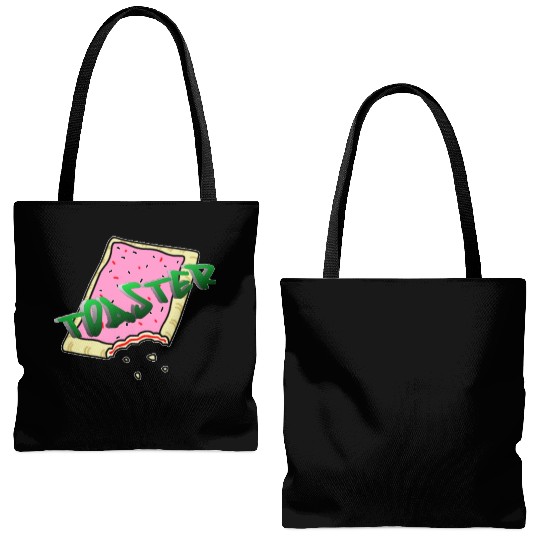 Toaster's Midnight Snack Tote Bags (AOP)