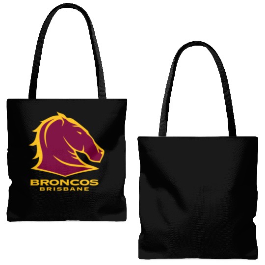 BRISBANE BRONCOS NRL TEAM LOGO PET TANK CAT OR DOG Tote Bags (AOP)