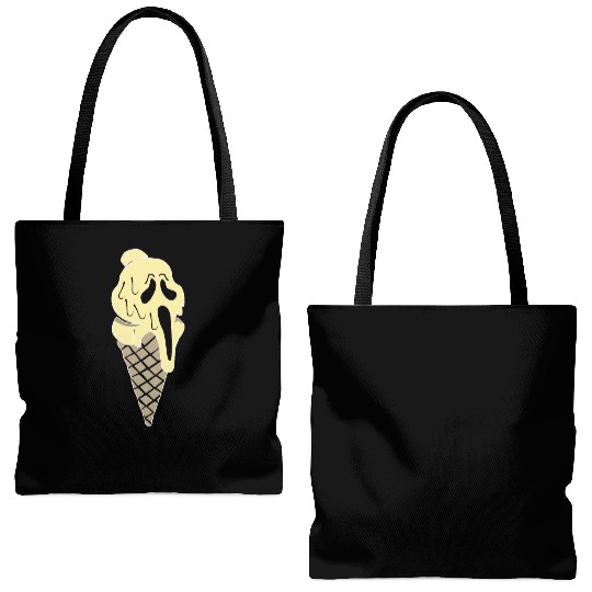 I Scream Ice Funny Tote Bags (AOP)