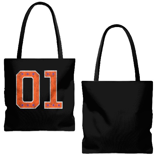 01 General Lee Style Tote Bags (AOP)
