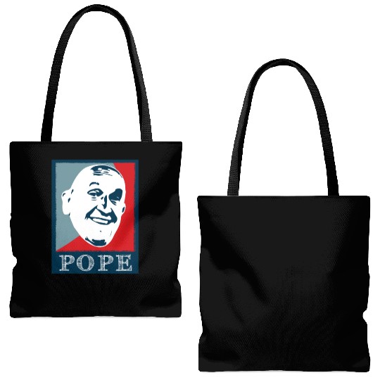 Pope gift Christianity Catholic Tote Bags (AOP)