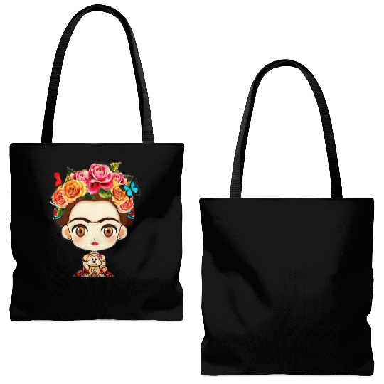 FRIDA KAHLO woman Tote Bags (AOP)