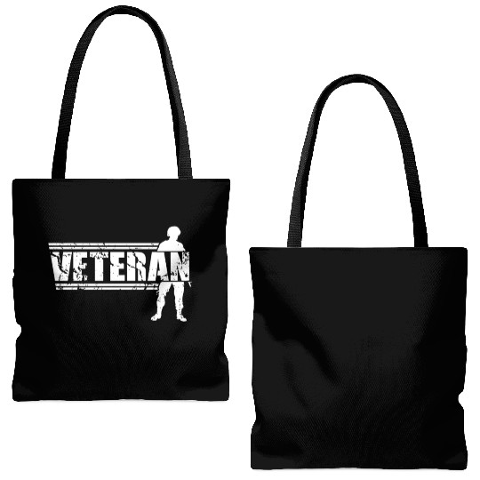 Soldier Veterans Day Army Veteran Military Tote Bags (AOP)