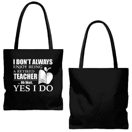 Retired Teacher Tote Bags (AOP)