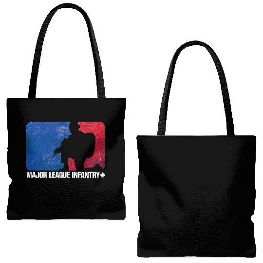 Major League Infantry Canada Tote Bags (AOP)