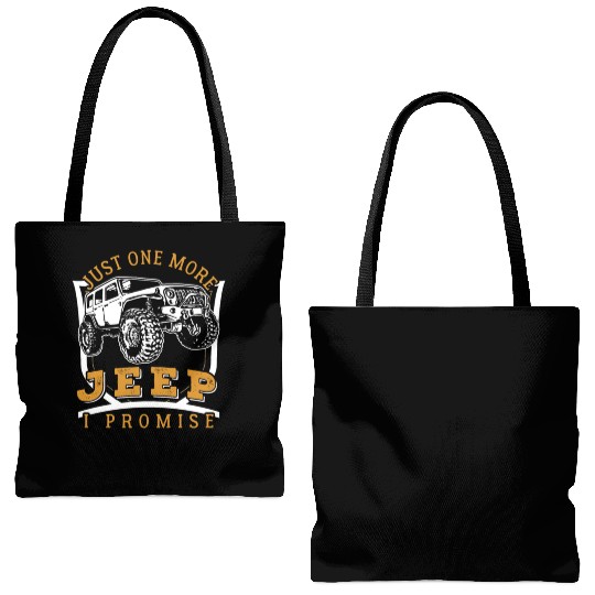 Just on more jeep car racing promise Tote Bags (AOP)