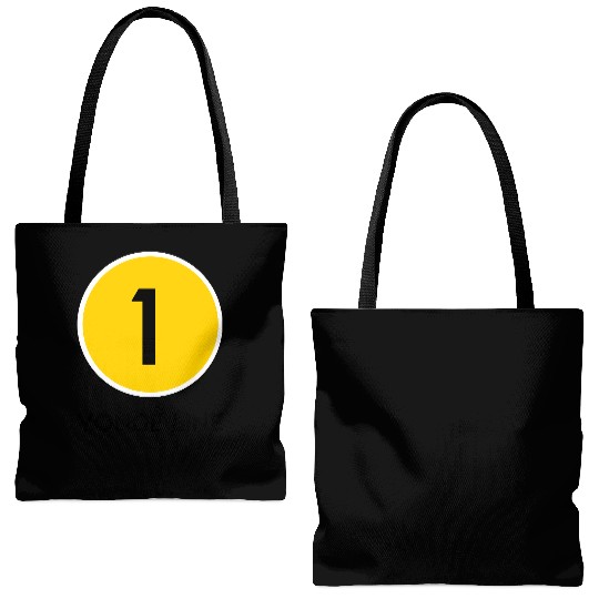 Yonge Street Subway Line Tote Bags (AOP)