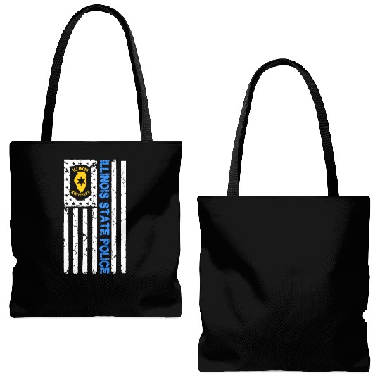 ILLINOIS STATE POLICE Tote Bags (AOP)
