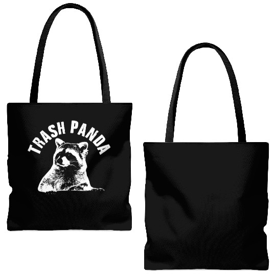 Raccoon Trash Panda Tote Bags (AOP)