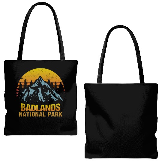 Badlands National Park Tote Bags (AOP)