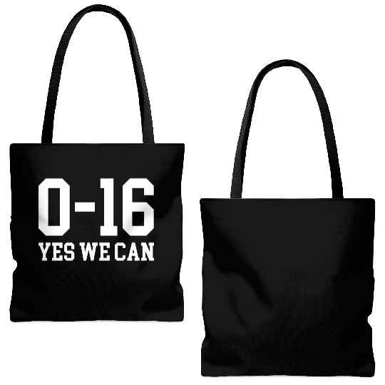 Detroit Lions 0 16 Yes We Can Tote Bags (AOP)