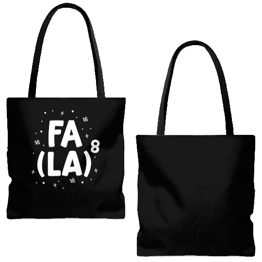 Fa La La Math Teacher Christmas Tote Bags (AOP) Gift Idea