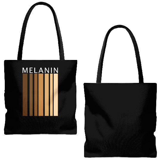 Dope Melanin Shades Black Pride Black Girl Magic Tote Bags (AOP)