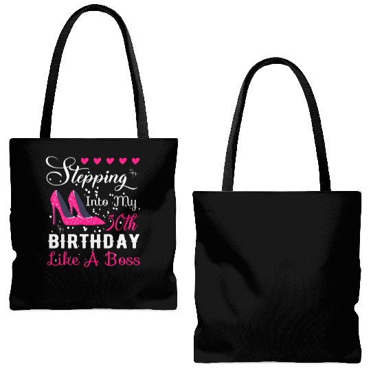 50th birthday Tote Bags (AOP)