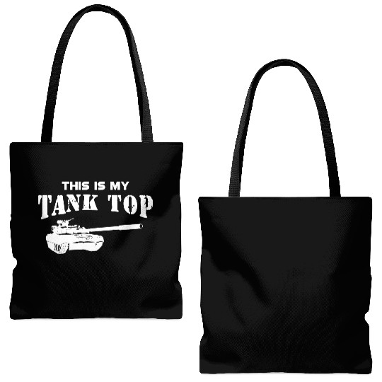 Military Army Tank Pilot - This is my Tote Bags (AOP)