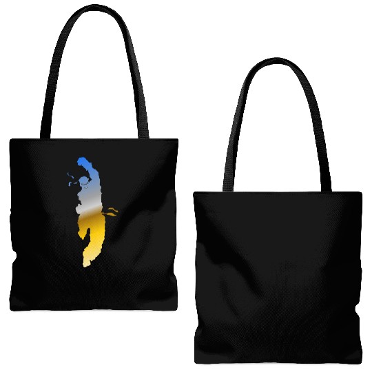 Street Fighter Rainbow Tote Bags (AOP)