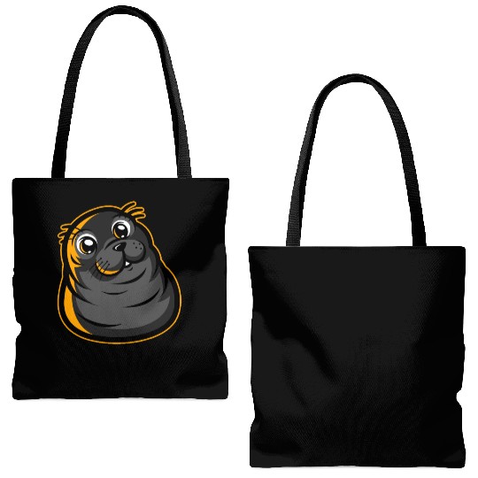 Navy Seals Funny Art Design Tote Bags (AOP)