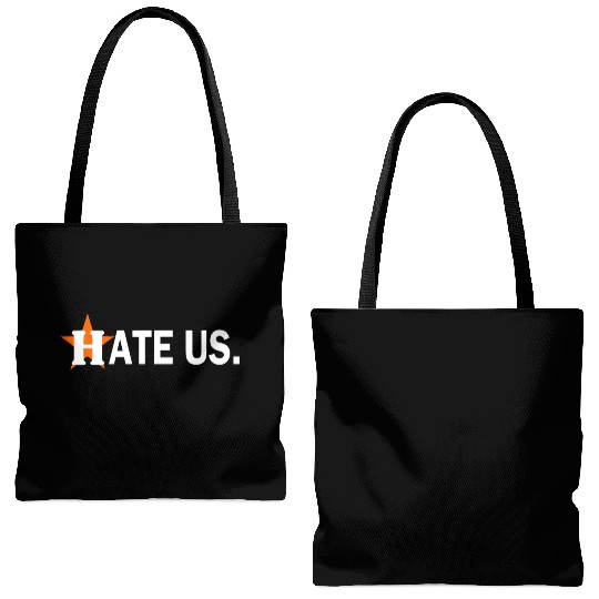 hate us houston astros Tote Bags (AOP)