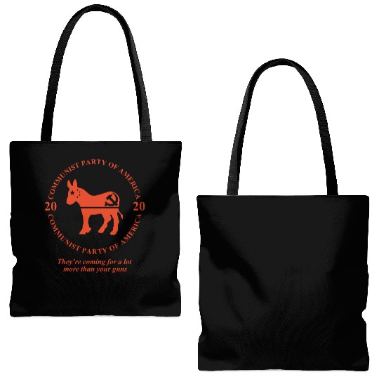 Communist Party of America Tote Bags (AOP)