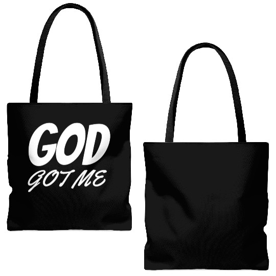 God Got Me - Christian Tote Bags (AOP)