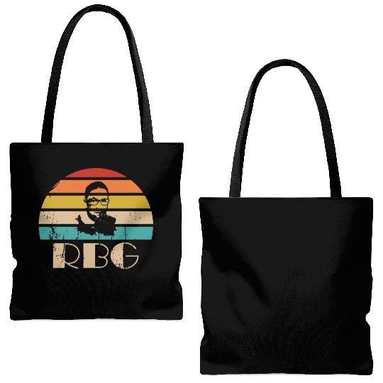 Vintage Notorious RBG Tote Bags (AOP) Ruth Bader Ginsburg