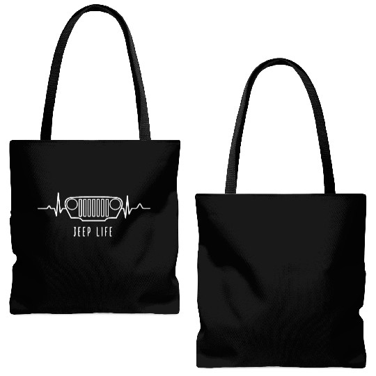 Jeep Life Car Tote Bags (AOP)