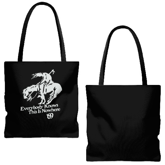Neil Young And Crazy Horse Rock End Of The Trail H Tote Bags (AOP)