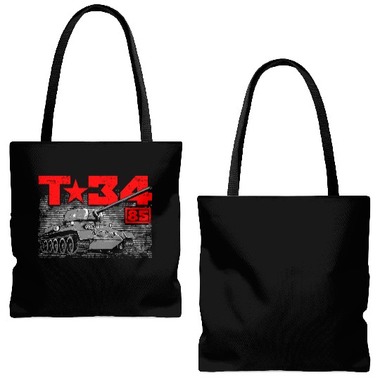 T-34-85 Soviet medium tank Tote Bags (AOP)