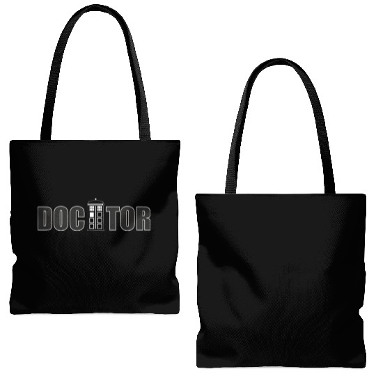 DOCTOR WHO Tote Bags (AOP)