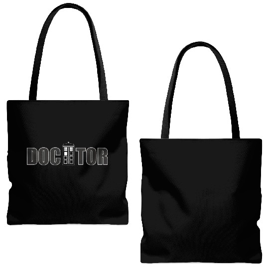 DOCTOR WHO Tote Bags (AOP)
