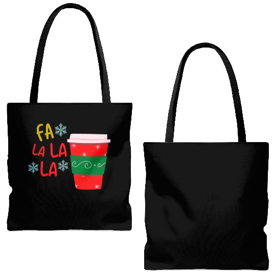 FA La La La Latte Tote Bags (AOP)