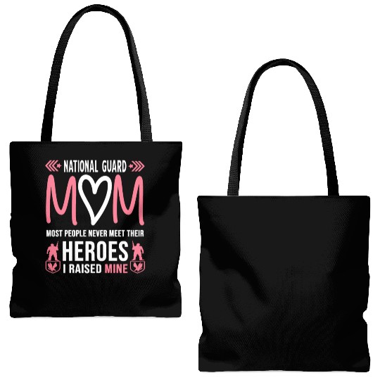 National Guard Mom Tote Bags (AOP) Army Heroes Gifts Militar
