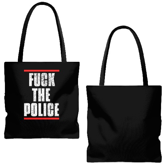 Fuck the Police Tote Bags (AOP)