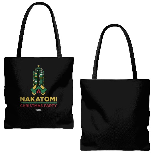 Die Hard Nakatomi Christmas Party 1988 Tote Bags (AOP)