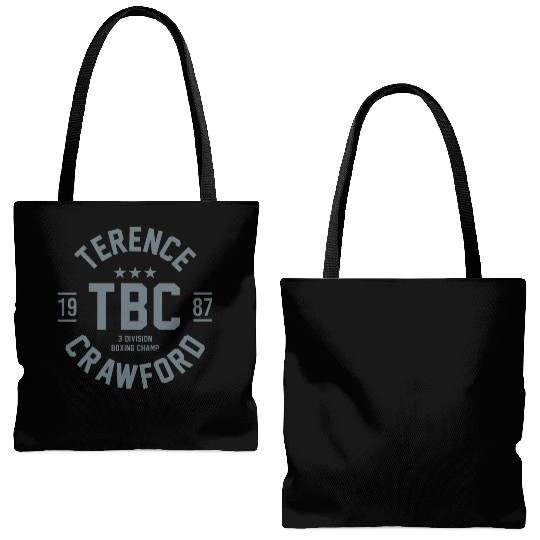 TBC Terence Crawford Tote Bags (AOP)