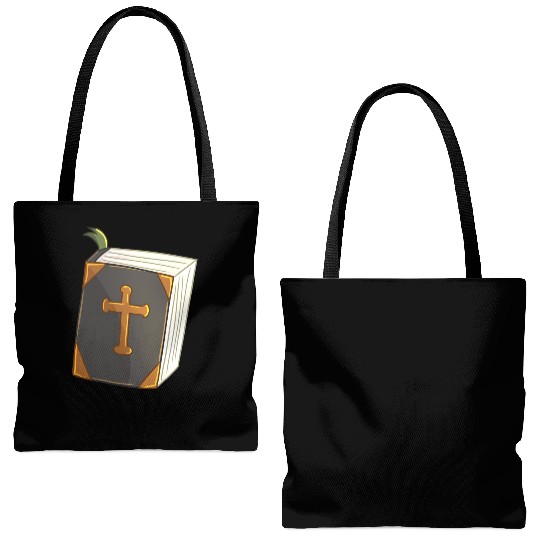 Robin Hood Holy Book Tote Bags (AOP)