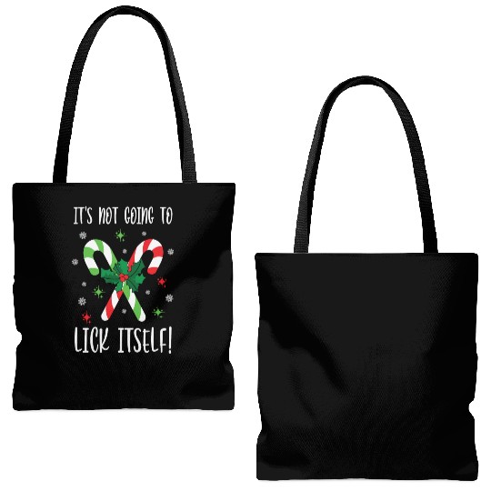 Its Not Going to Lick Itself Xmas Tote Bags (AOP)