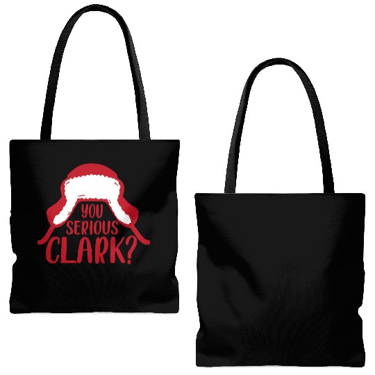 YOU SERIOUS CLARK - FUNNY CHRISTMAS Tote Bags (AOP)