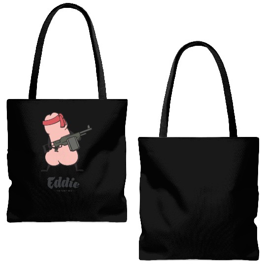 Eddie Funky Rambo Dick Tote Bags (AOP)