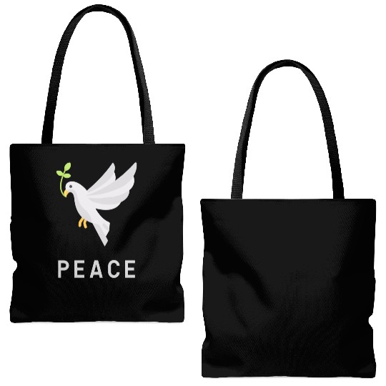 Bird Bird Lover Flying Freedom Peace Tote Bags (AOP)