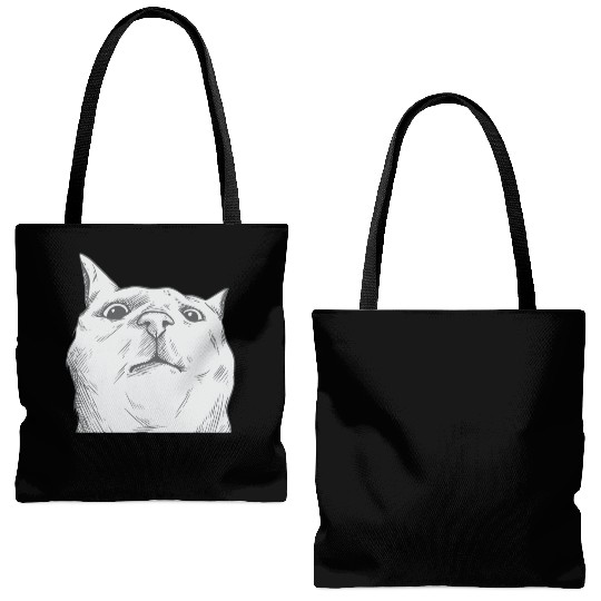 Cat Dad Cat Lover Catmom Cat Mom Cats Tote Bags (AOP)