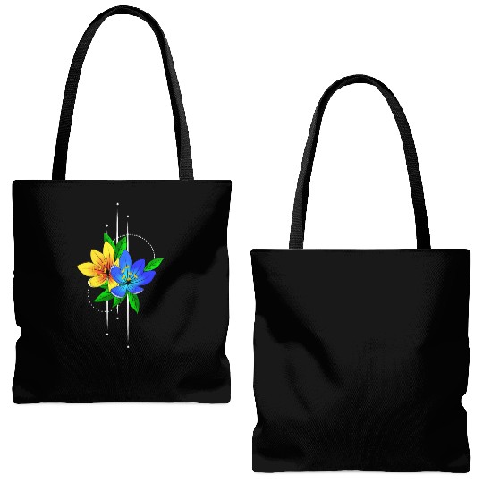 Lily flowers planting garden Tote Bags (AOP)