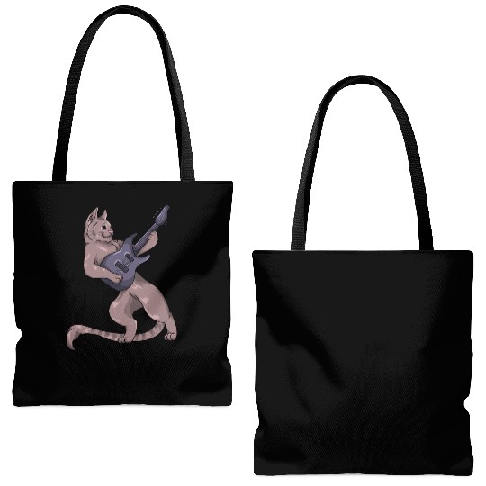 Electric Guitar Tote Bags (AOP)