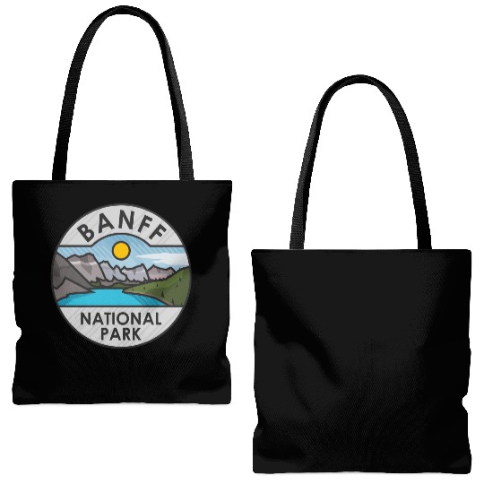 Banff National Park Tote Bags (AOP)