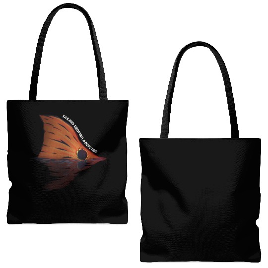 Tailing Redfish Addicted Tote Bags (AOP)