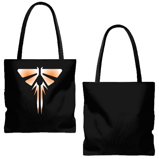 The Last of Us Fireflies Logo Graffiti Tote Bags (AOP)