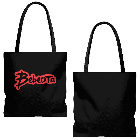 Bebecita Real Hasta La Muerte Anuel Design Tote Bags (AOP)