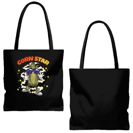 Corn Star Tote Bags (AOP)