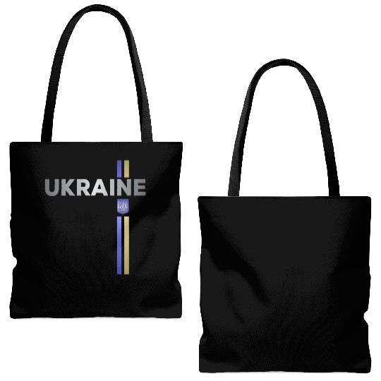 Ukraine Made in Ukrainian slavs Soviet Union Tote Bags (AOP)