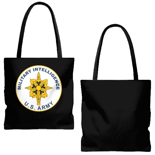 US Army Military Intelligence Corps Tote Bags (AOP)